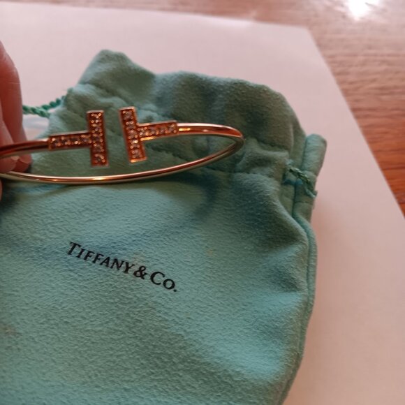 TIFFANY T WIRE DIAMOND BRACELET - Picture 2 of 6